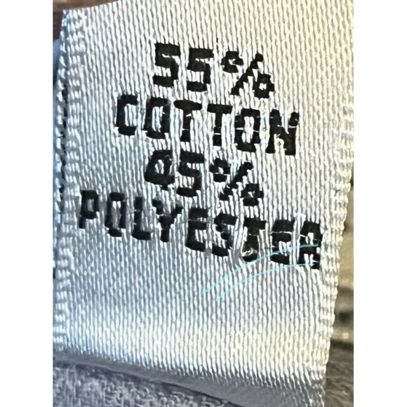 Van Heusen Fitted Men’s L Light Gray Long Sleeve Button Down Dress Shirt Used - Picture 5 of 10